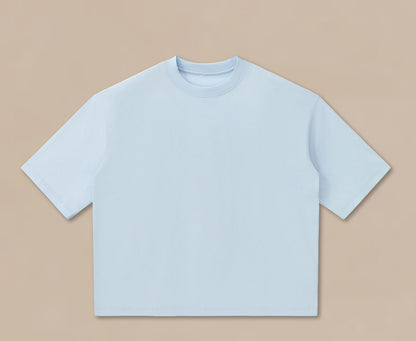 Mint Sorona Boxy T-Shirt with Swiss HeiQ Cooling Tech