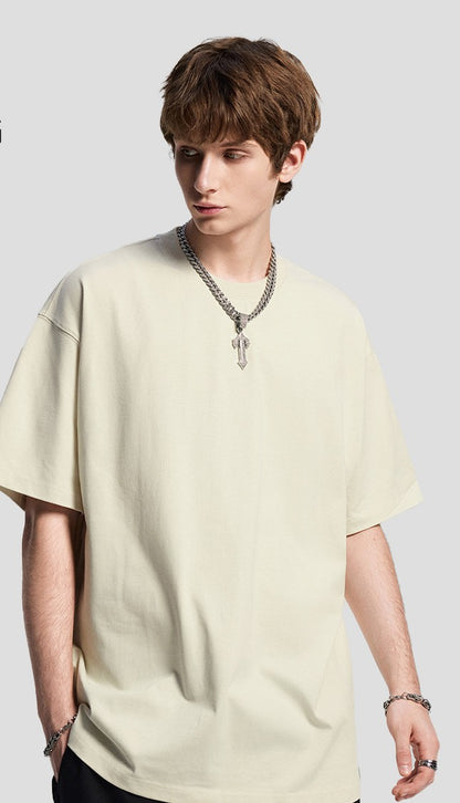 Blooming Horizon Series – Oversized 275g T‑Shirt