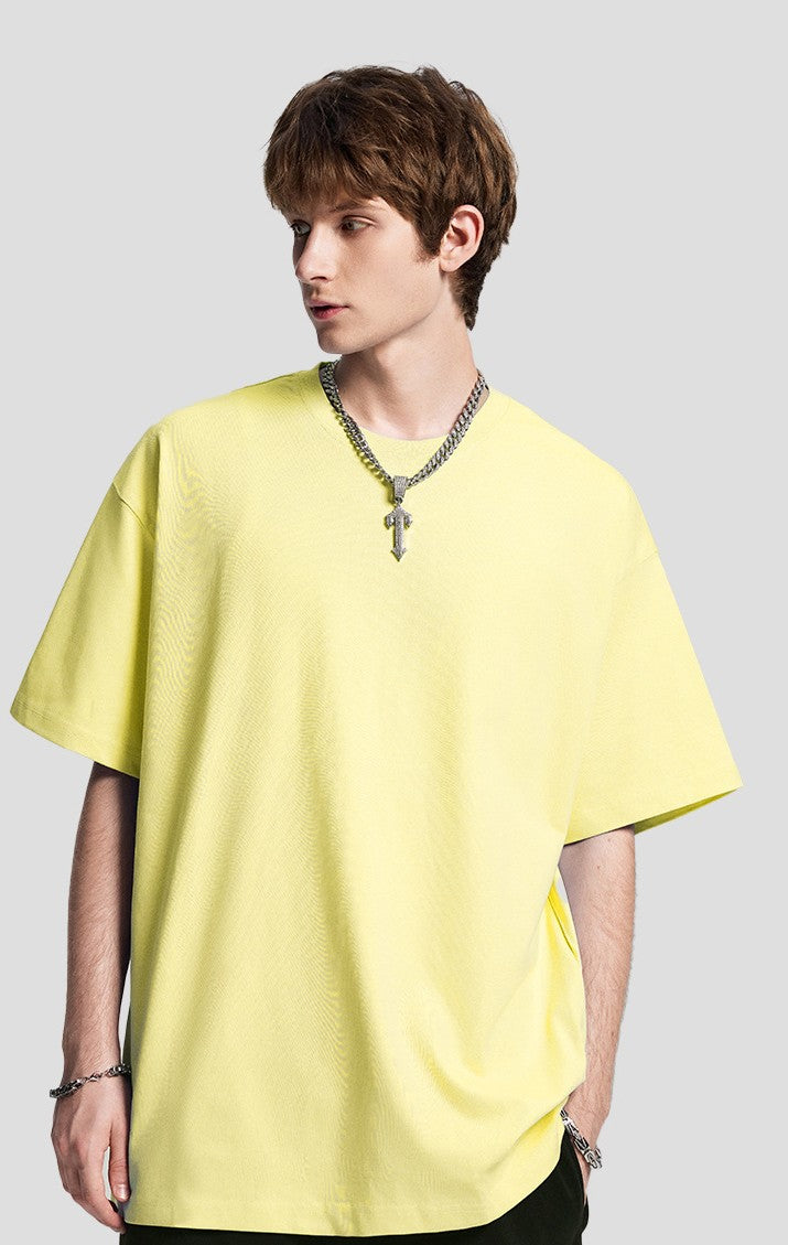 Blooming Horizon Series – Oversized 275g T‑Shirt