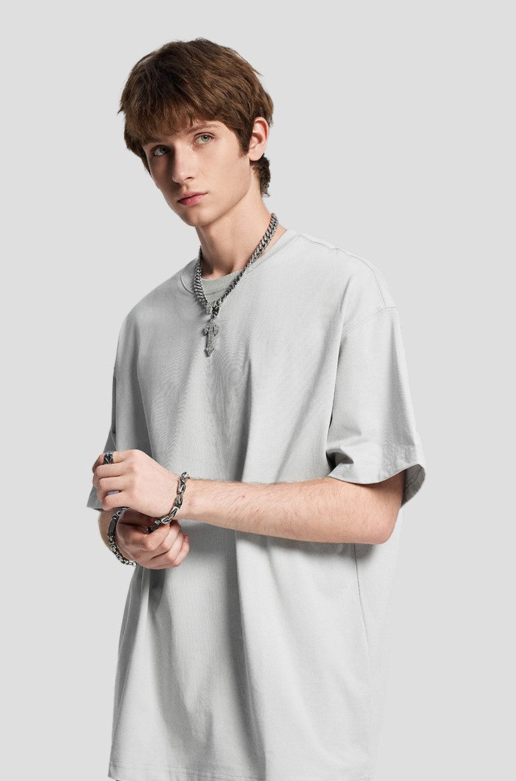 Blooming Horizon Series – Oversized 275g T‑Shirt