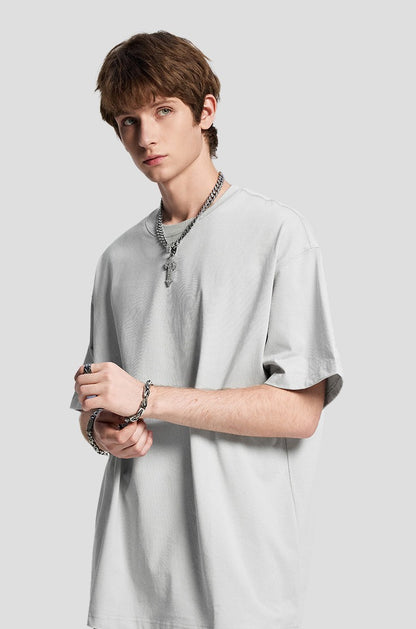 Blooming Horizon Series – Oversized 275g T‑Shirt