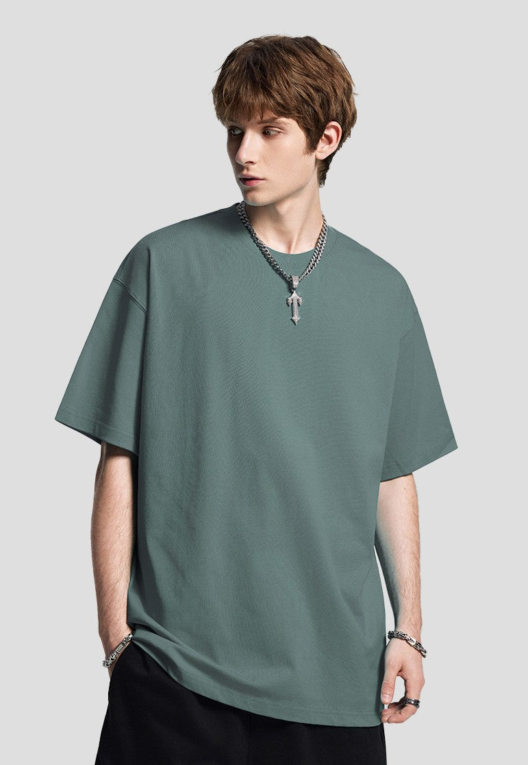 Blooming Horizon Series – Oversized 275g T‑Shirt