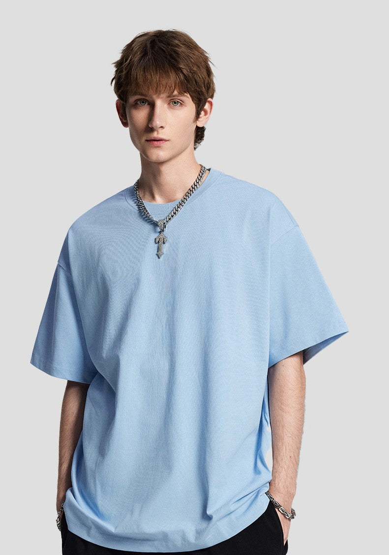 Blooming Horizon Series – Oversized 275g T‑Shirt