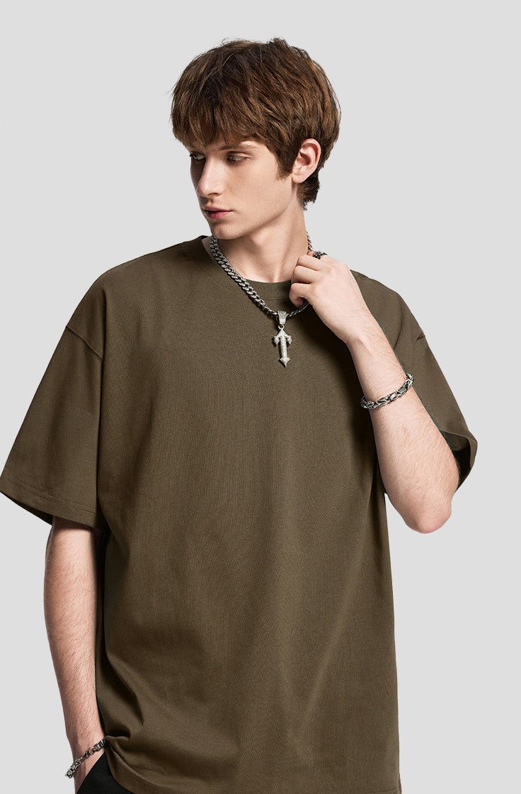 Blooming Horizon Series – Oversized 275g T‑Shirt