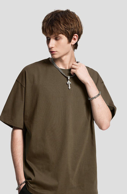 Blooming Horizon Series – Oversized 275g T‑Shirt