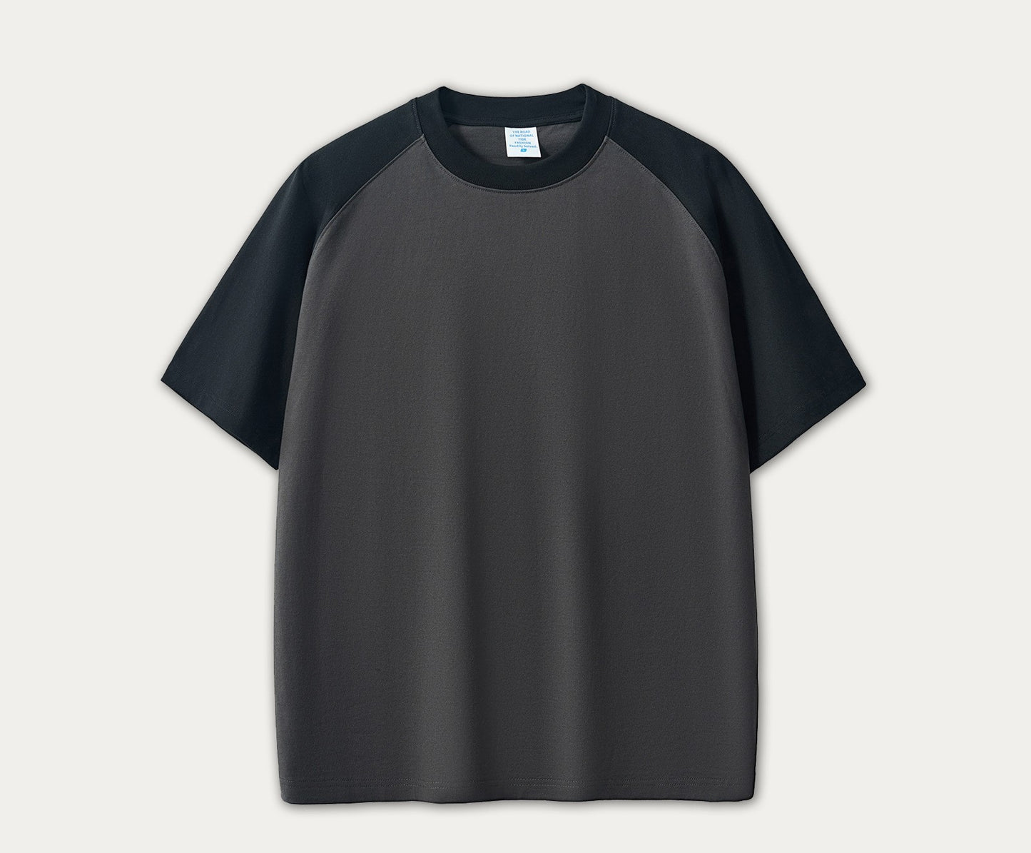 Contrast Raglan Oversized T‑Shirt