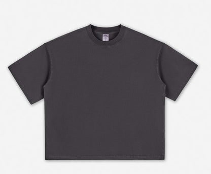 Caramel Essence Series – Boxy Oversized 260g T‑Shirt