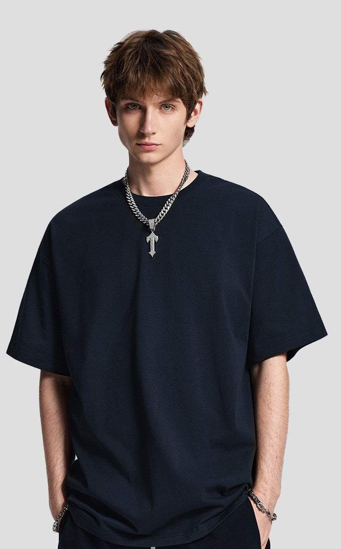 Blooming Horizon Series – Oversized 275g T‑Shirt