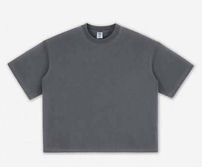 Caramel Essence Series – Boxy Oversized 260g T‑Shirt