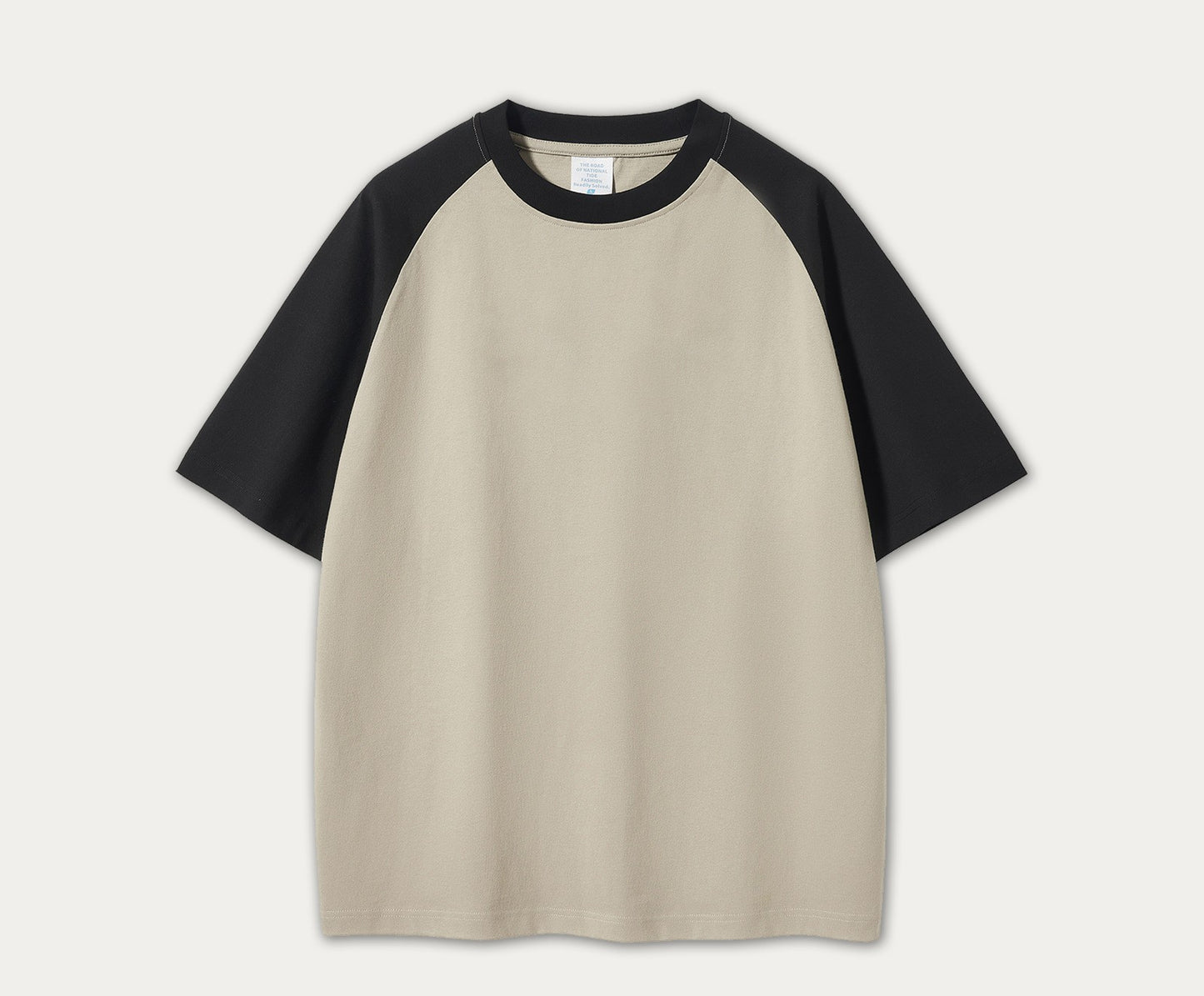 Contrast Raglan Oversized T‑Shirt