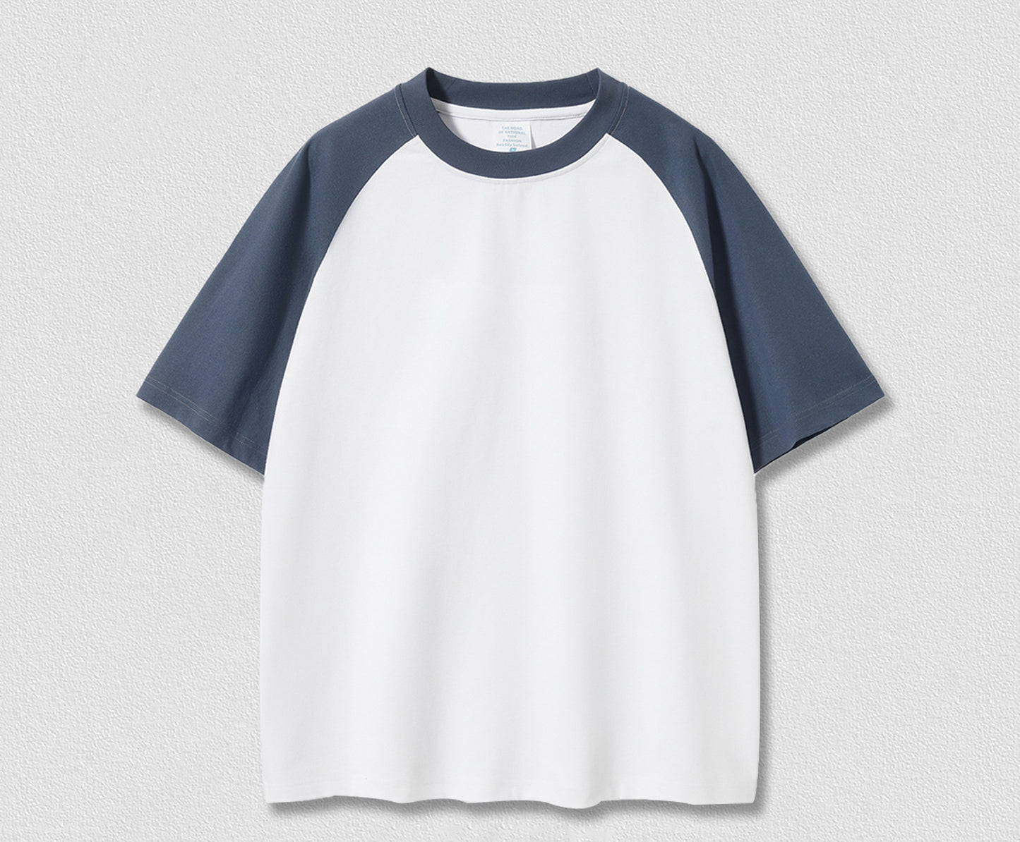 Contrast Raglan Oversized T‑Shirt
