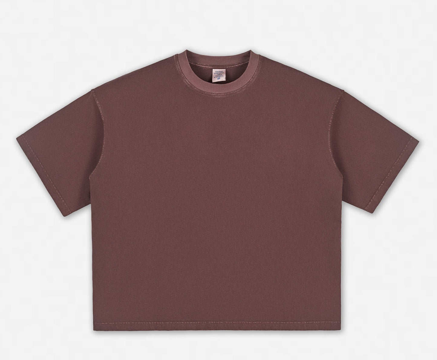 Caramel Essence Series – Boxy Oversized 260g T‑Shirt