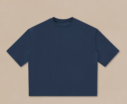 Mint Sorona Boxy T-Shirt with Swiss HeiQ Cooling Tech