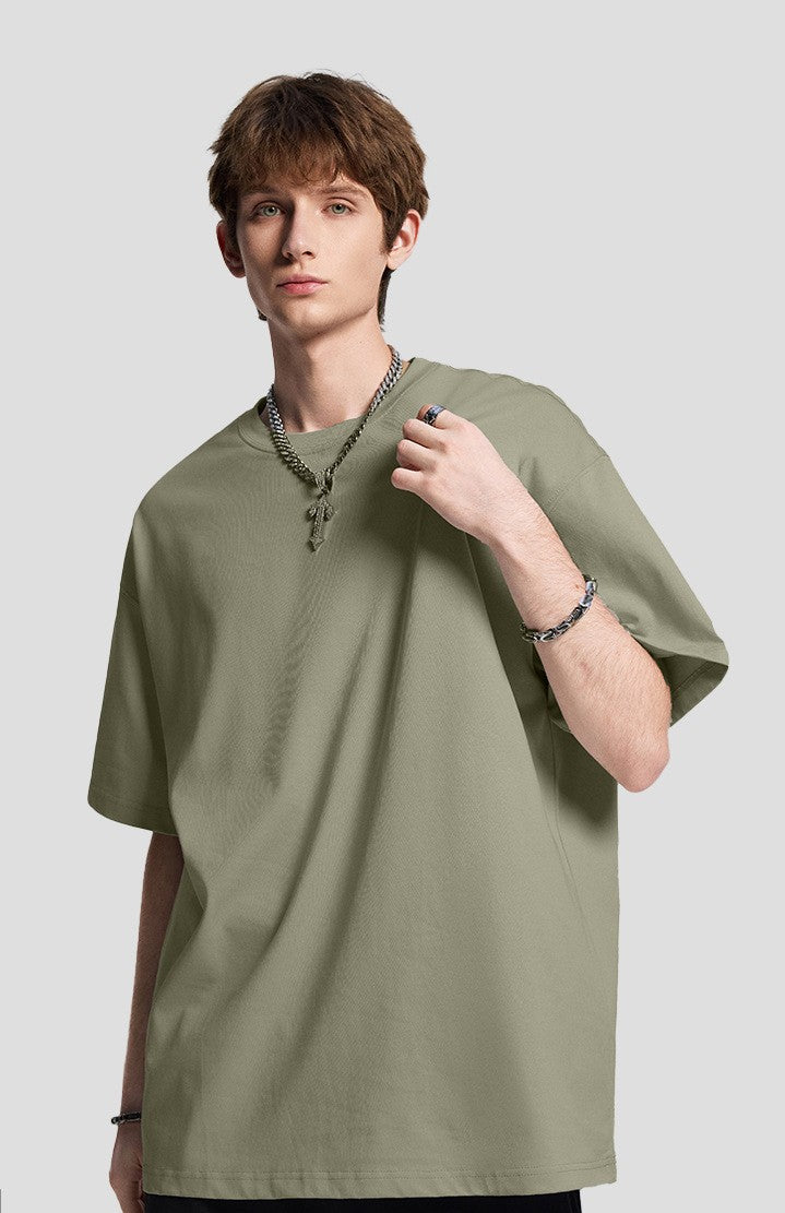 Blooming Horizon Series – Oversized 275g T‑Shirt