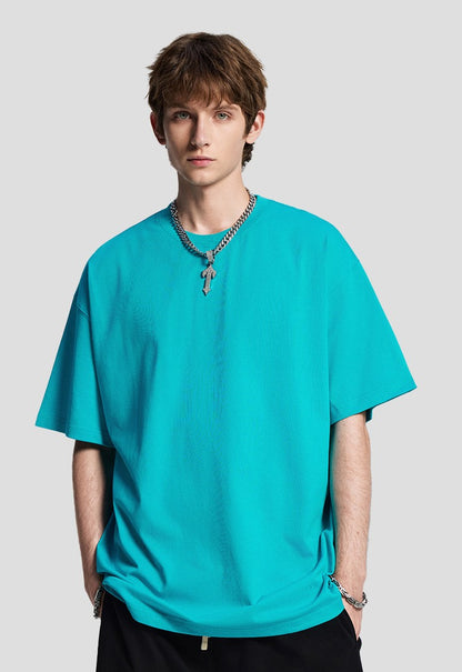 Blooming Horizon Series – Oversized 275g T‑Shirt